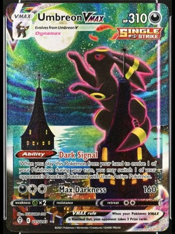Umbreon VMAX Alternate Art from Evolving Skies